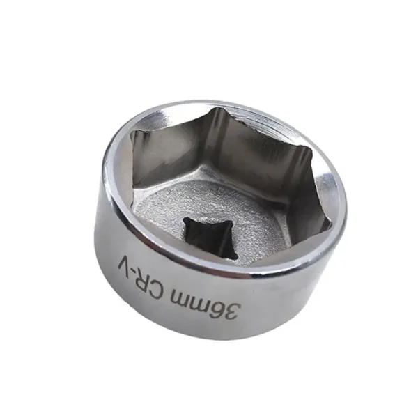 36mm Oil Filter Socket Tool Wrench 3/8" Drive Cap Remover Low Profile for Garage - Image 6
