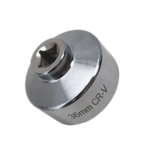 36mm Oil Filter Socket Tool Wrench 3/8" Drive Cap Remover Low Profile for Garage - Image 5