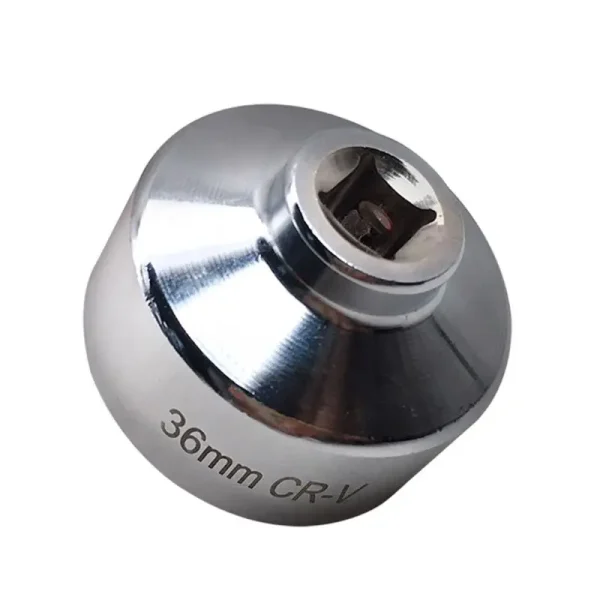 36mm Oil Filter Socket Tool Wrench 3/8" Drive Cap Remover Low Profile for Garage - Image 4