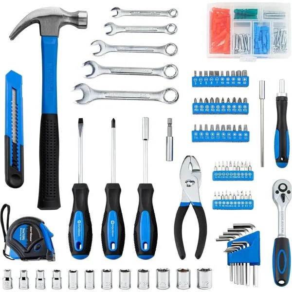 180PCS Socket Wrench Tool Set Auto Repair Hand Tools Combination Kit Storage Case DIY Equipment Corrosion Resistant Non-Slip - Image 4
